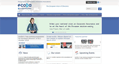 Desktop Screenshot of ecoda.org